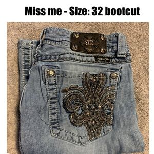 Miss me jeans - Size: 32 - bootcut